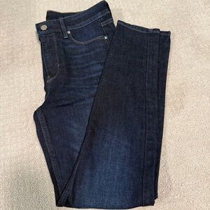 Skinny jeans high rise